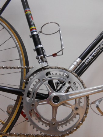 Camapgnolo Record Kurbelgarnitur, Werfer...und Original REG Flaschenhalter